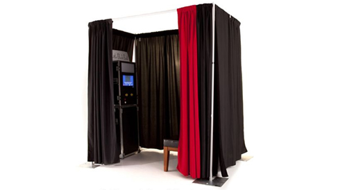 Curtains Photobooth Enclosure