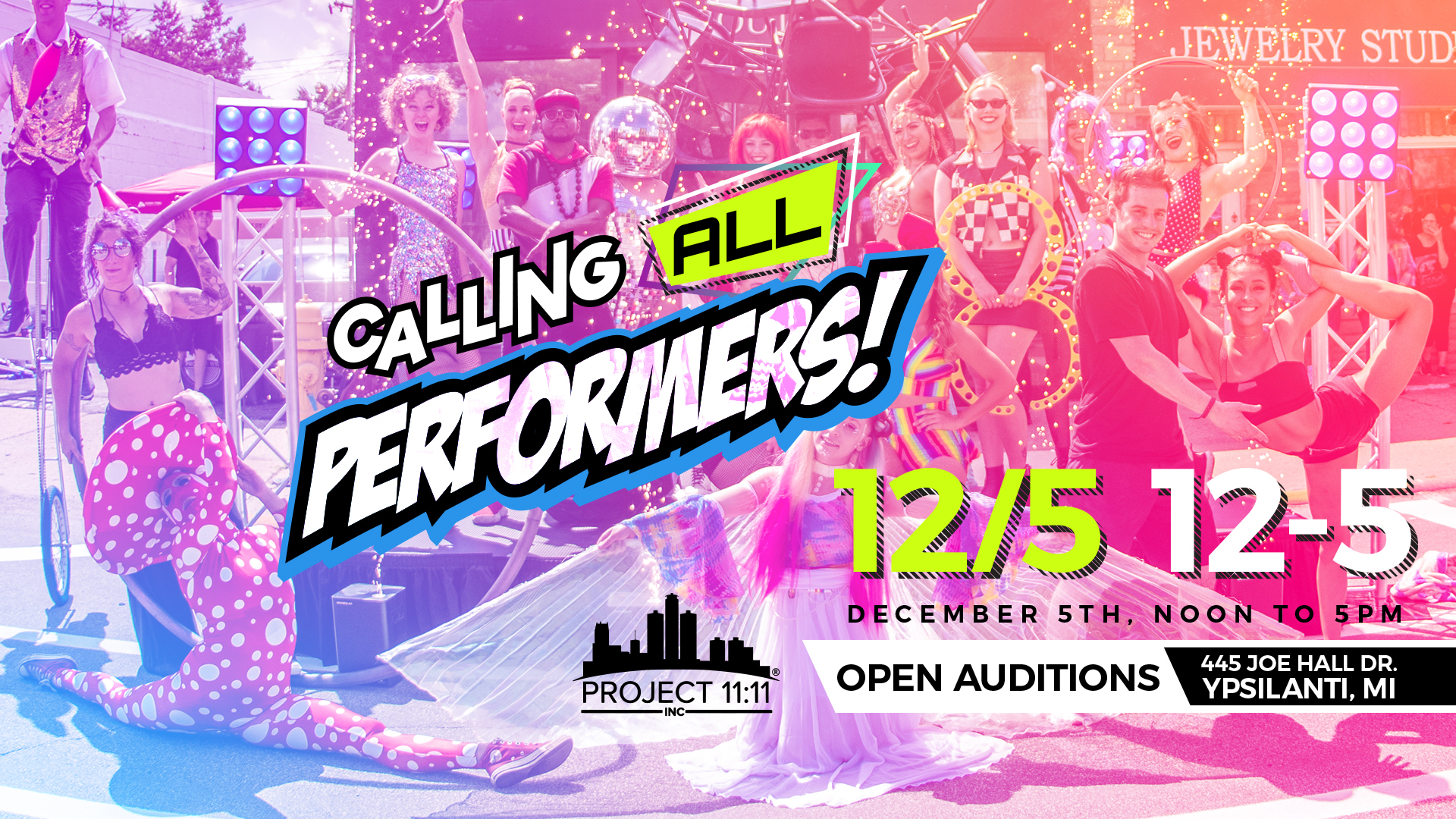 Performers Wanted