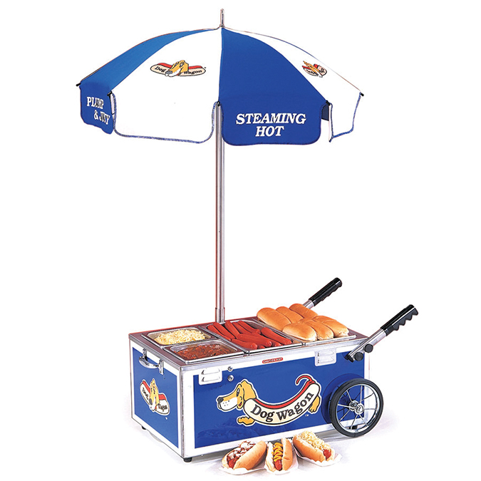 Table Top Hot Dog Cart